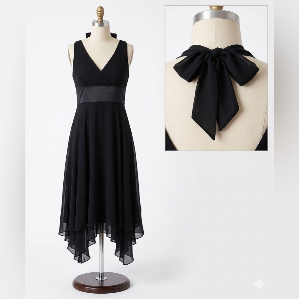 Donna Ricco halter dress - LBD
